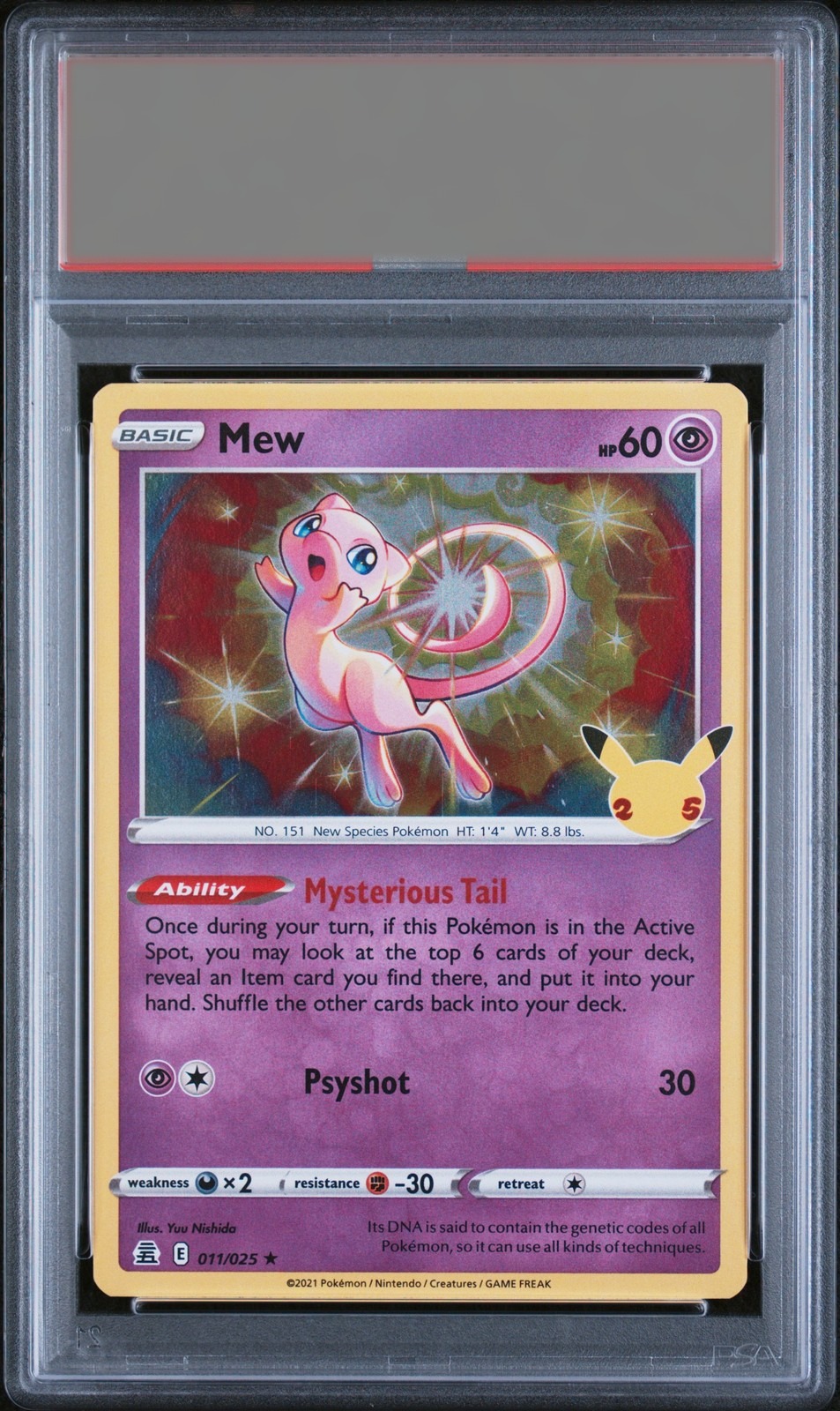 Mew · 2021 Celebrations — PSA 8