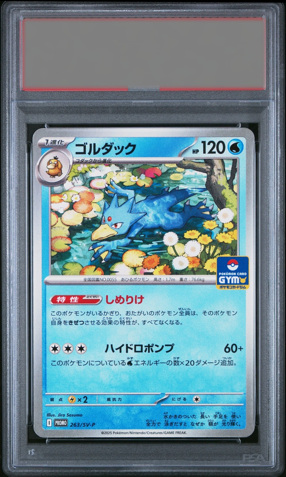 Golduck · 2025 Sv-P Promo Gym Promo Pack 10 (JPN) — PSA 10