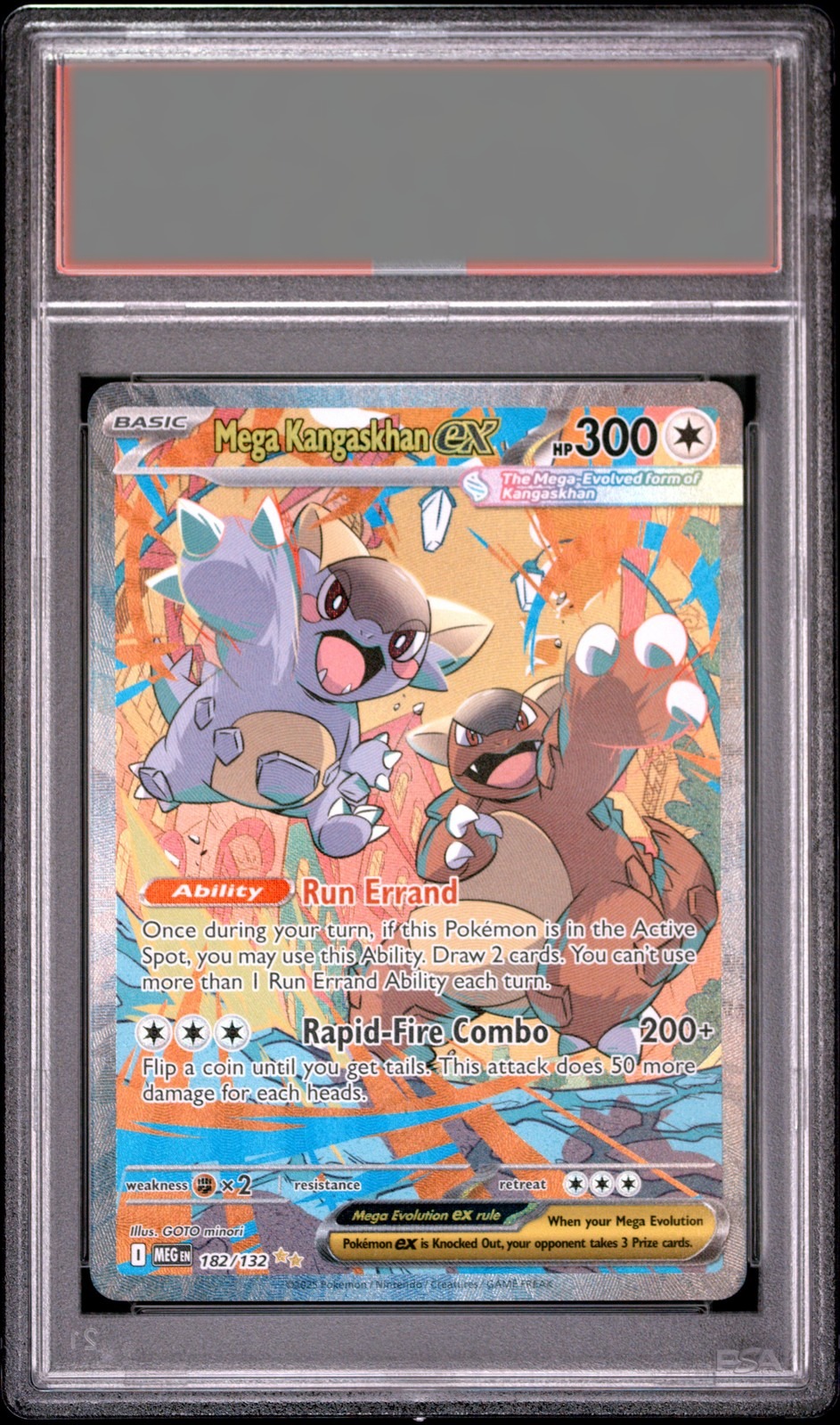 Mega Kangaskhan · 2025 Mega Evolution Special Mega Kangaskhan — PSA 8