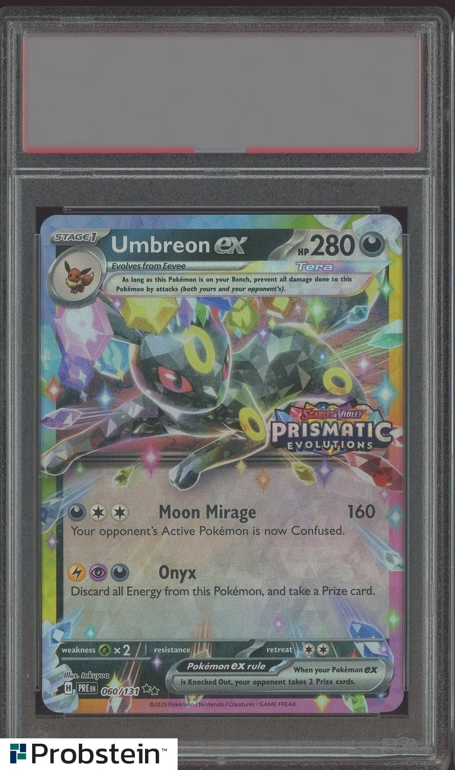 Umbreon · 2025 Pre Surprise Box Exclusive — PSA 10