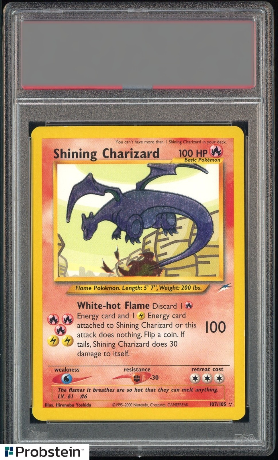 Charizard · 2002 Neo Destiny — PSA 8