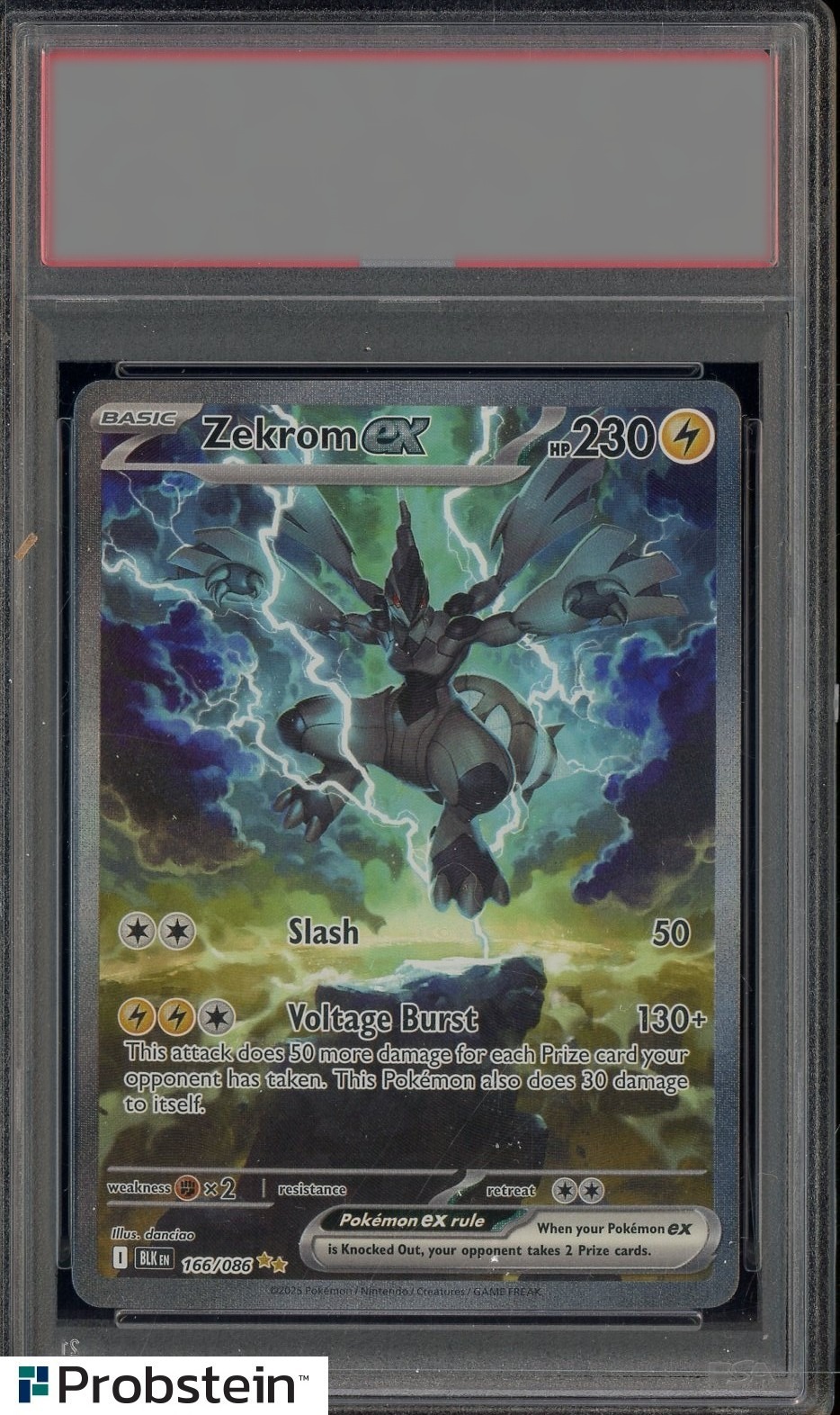 Zekrom · 2025 Blk Special — PSA 9
